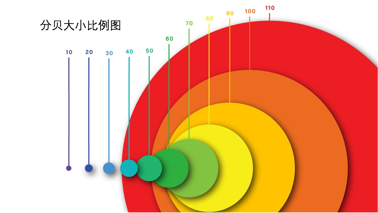 分贝大小比例图